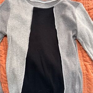 One Hollister and One American Eagle